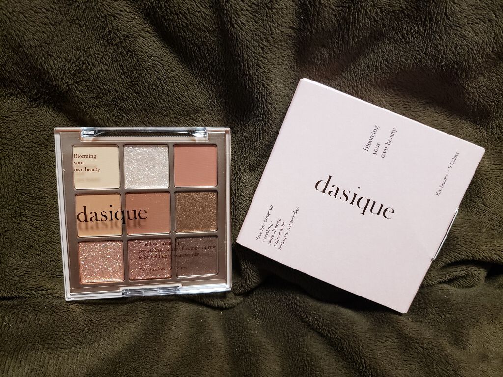 シャドウパレット/dasique/アイシャドウパレットを使ったクチコミ（1枚目）