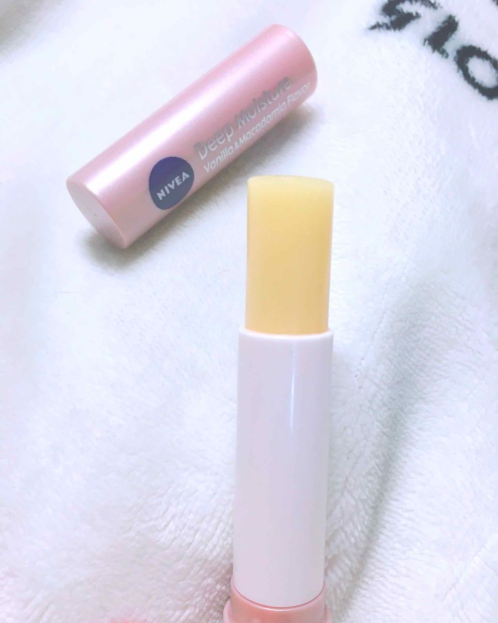 ニベア ディープモイスチャーリップ/ニベア/リップクリームを使ったクチコミ（2枚目）