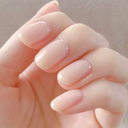 ジェルネイルDA 73 シアーアイボリー/IDATE/ジェルネイルの画像