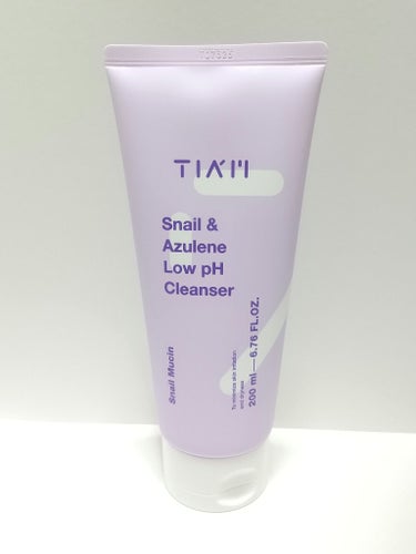 Snail & Azulene ロー pH クレンザー/TIAM/洗顔フォームを使ったクチコミ（1枚目）