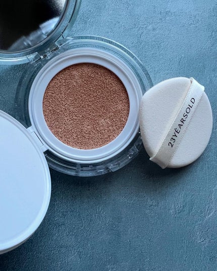 ハートリーフシーンカバークッション/23years old/クッションファンデーションを使ったクチコミ(2枚目)