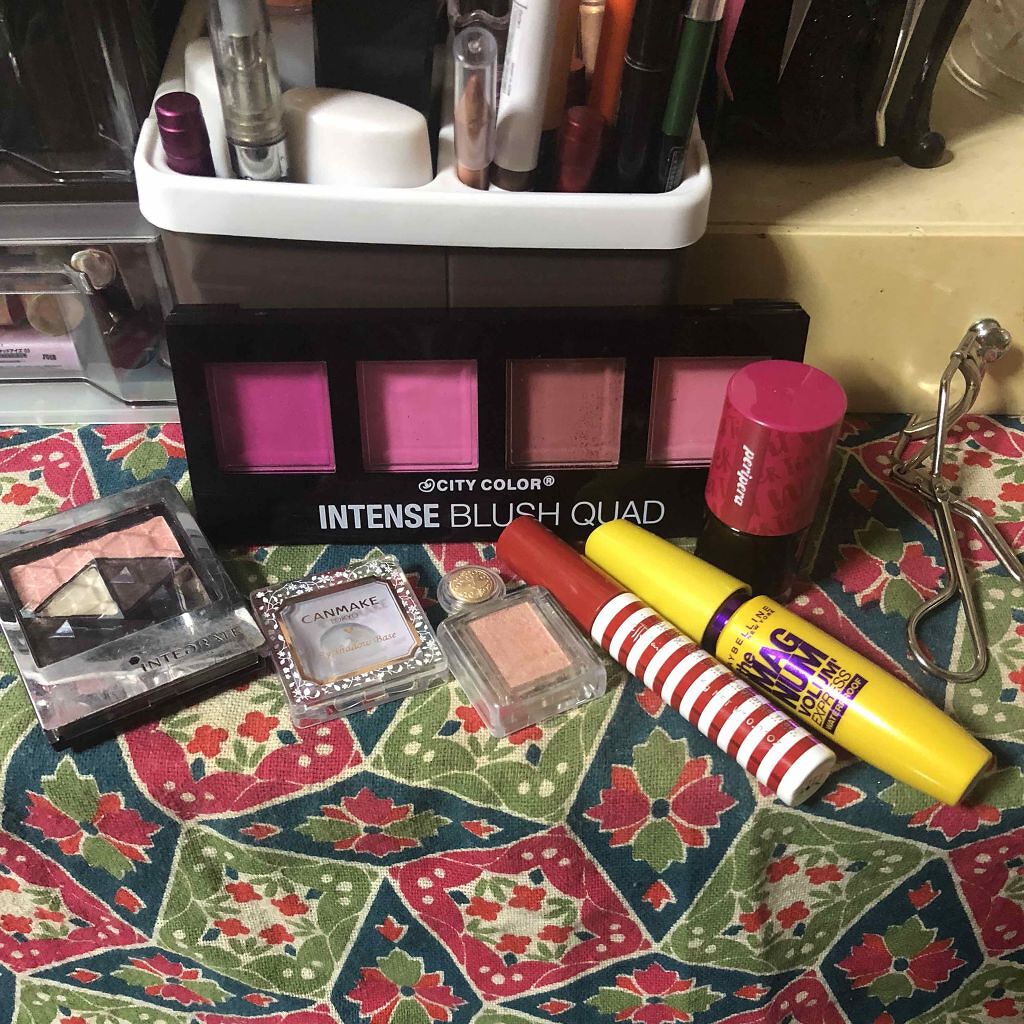 インテンスブラッシュクアッド/CITY COLOR/パウダーチークを使ったクチコミ（1枚目）