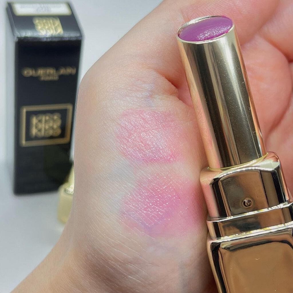 キスキス ビー グロウ/GUERLAIN/口紅を使ったクチコミ(3枚目)