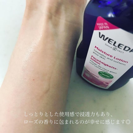 ワイルドローズ モイスチャーローション/WELEDA/化粧水を使ったクチコミ(3枚目)