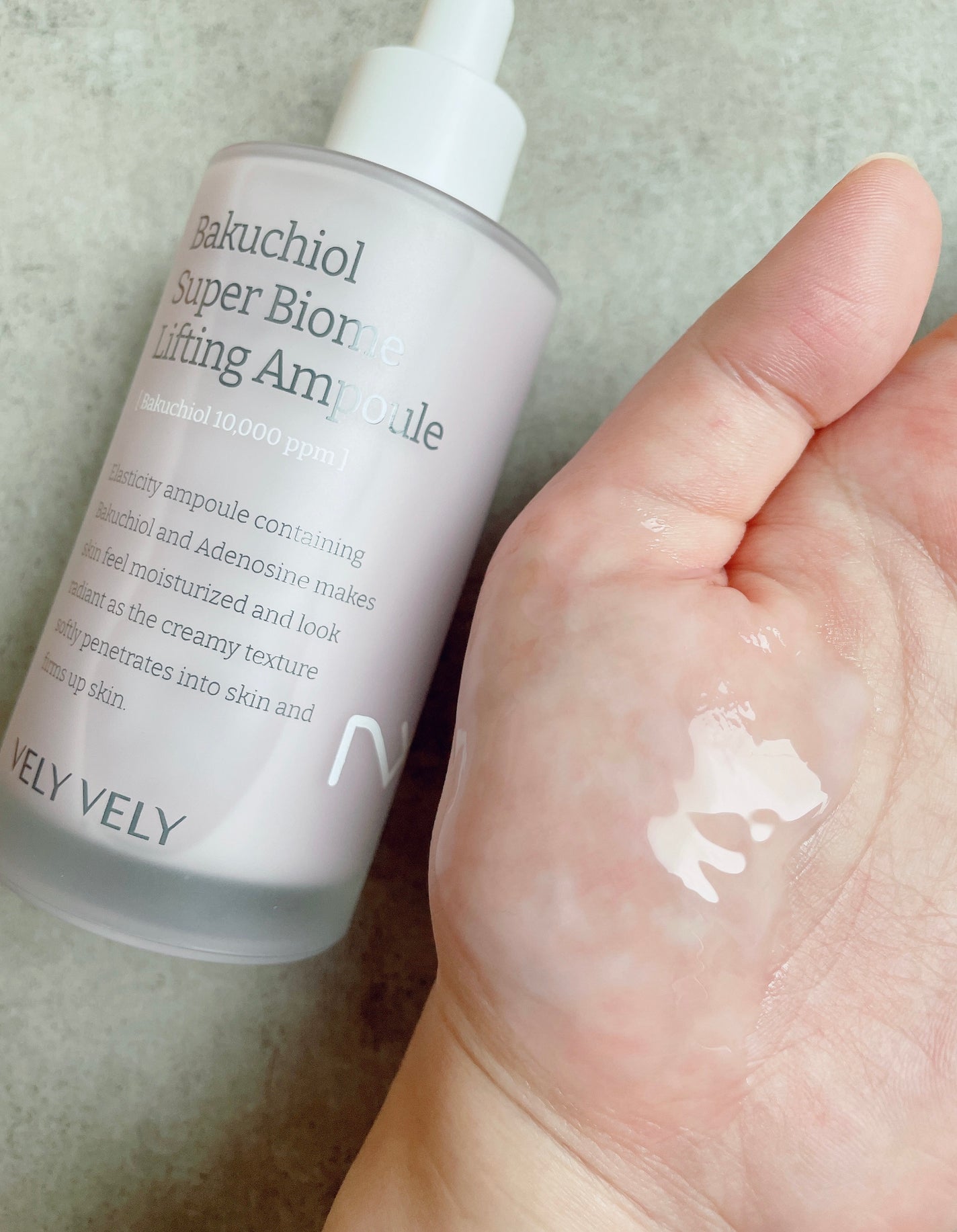 バクチオールスーパーバイオーム リフティングアンプル/VELY VELY/美容液を使ったクチコミ(5枚目)