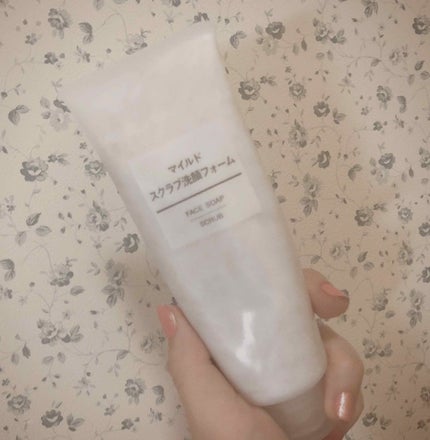 マイルドスクラブ洗顔フォーム/無印良品/スクラブ・ゴマージュを使ったクチコミ(1枚目)