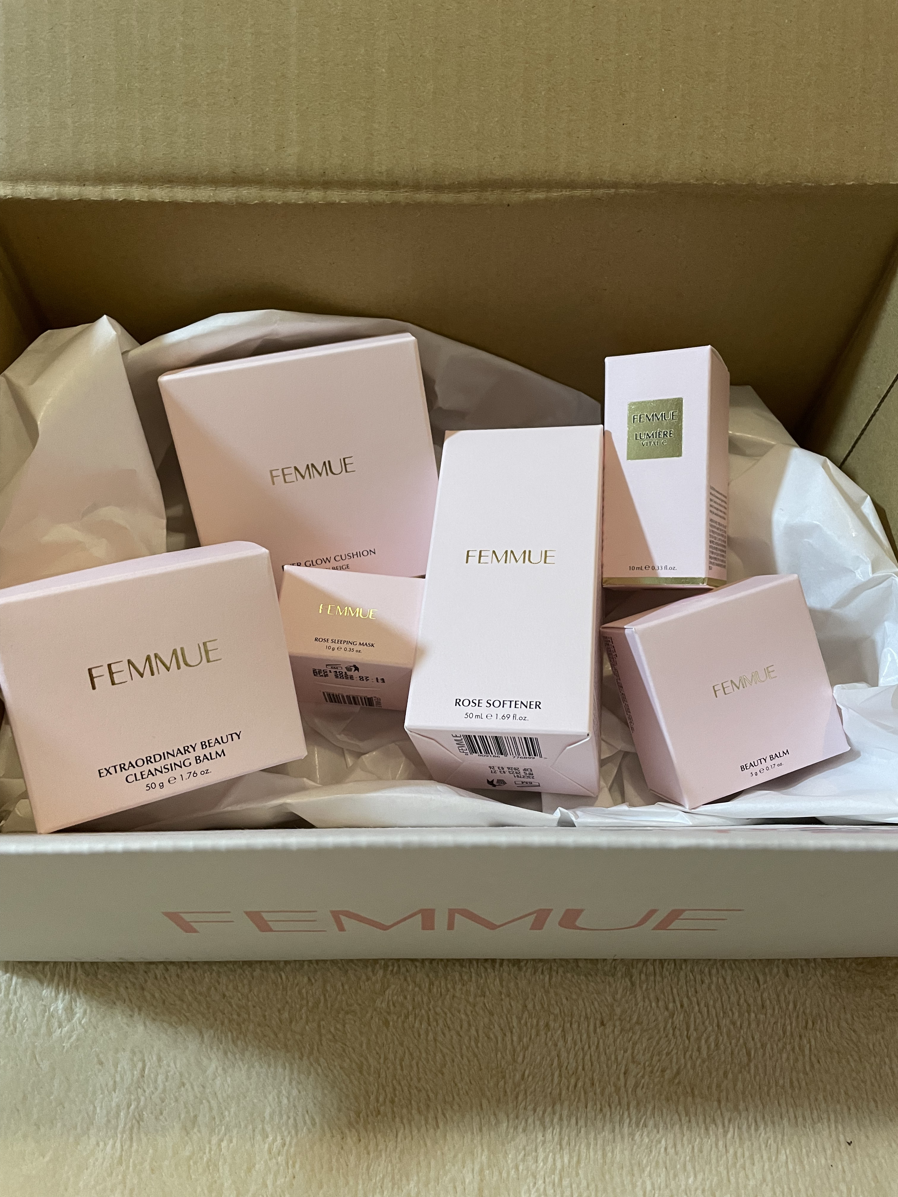 ローズウォーター スリーピングマスク/FEMMUE/フェイスクリームを使ったクチコミ（2枚目）