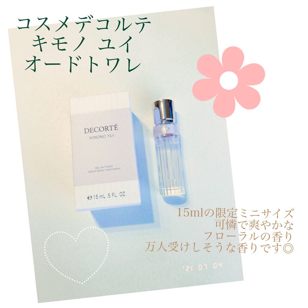 キモノ ユイ オードトワレ/DECORTÉ/香水(レディース)を使ったクチコミ(1枚目)