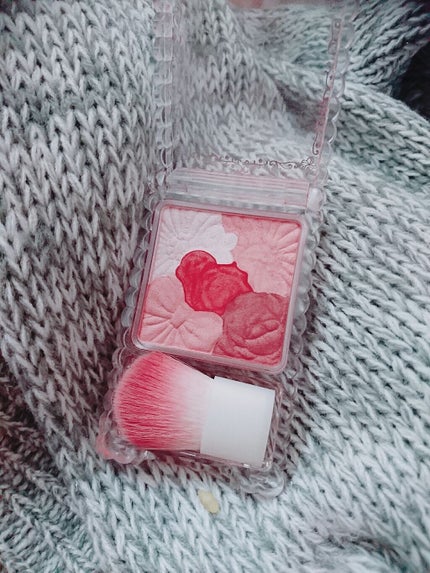 グロウフルールチークス/キャンメイク/パウダーチークを使ったクチコミ(1枚目)