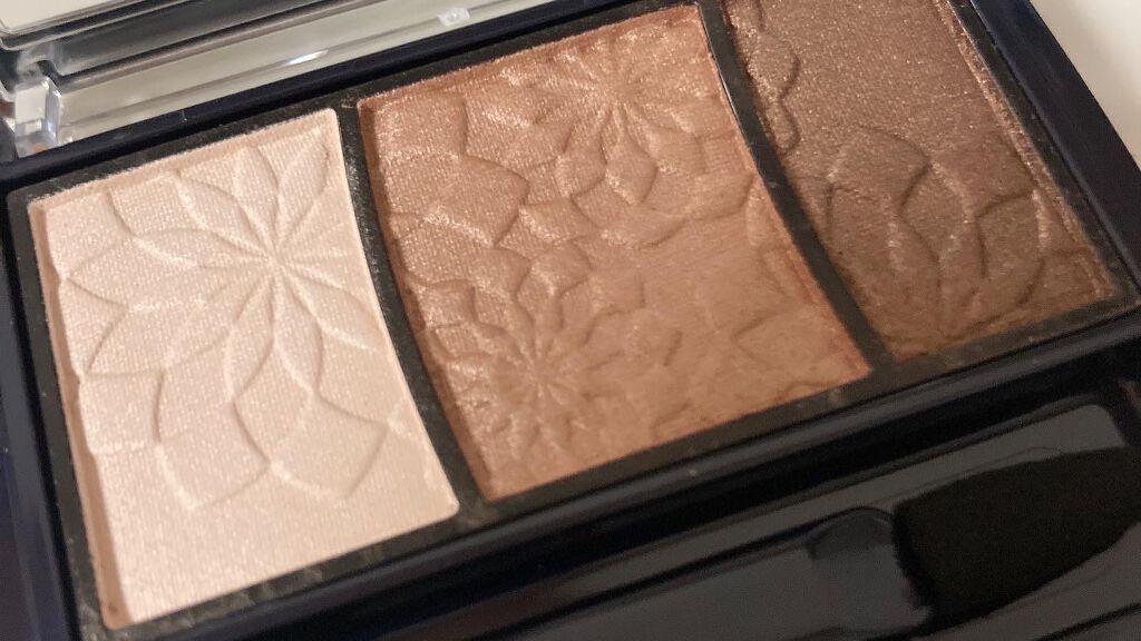 グラデカラーアイシャドウ/media/アイシャドウパレットを使ったクチコミ（2枚目）