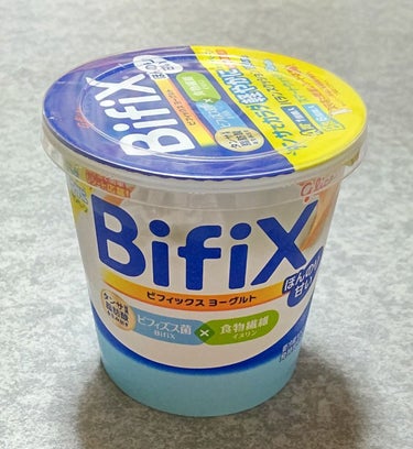 グリコ BifiXヨーグルト ほんのり甘い のクチコミ「タンサ（短鎖）脂肪酸を生み出すビフィズス菌（BifiX）×食物繊維（イヌリン）
で、すっきり軽.....」（1枚目）