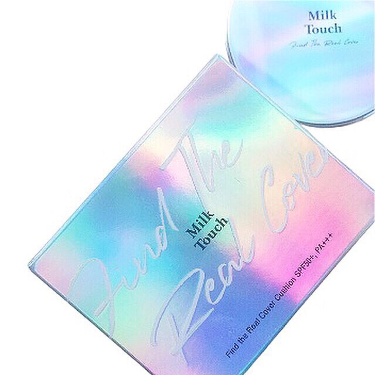 ファインド ザ リアル カバー クッション/Milk Touch/クッションファンデーションを使ったクチコミ（2枚目）