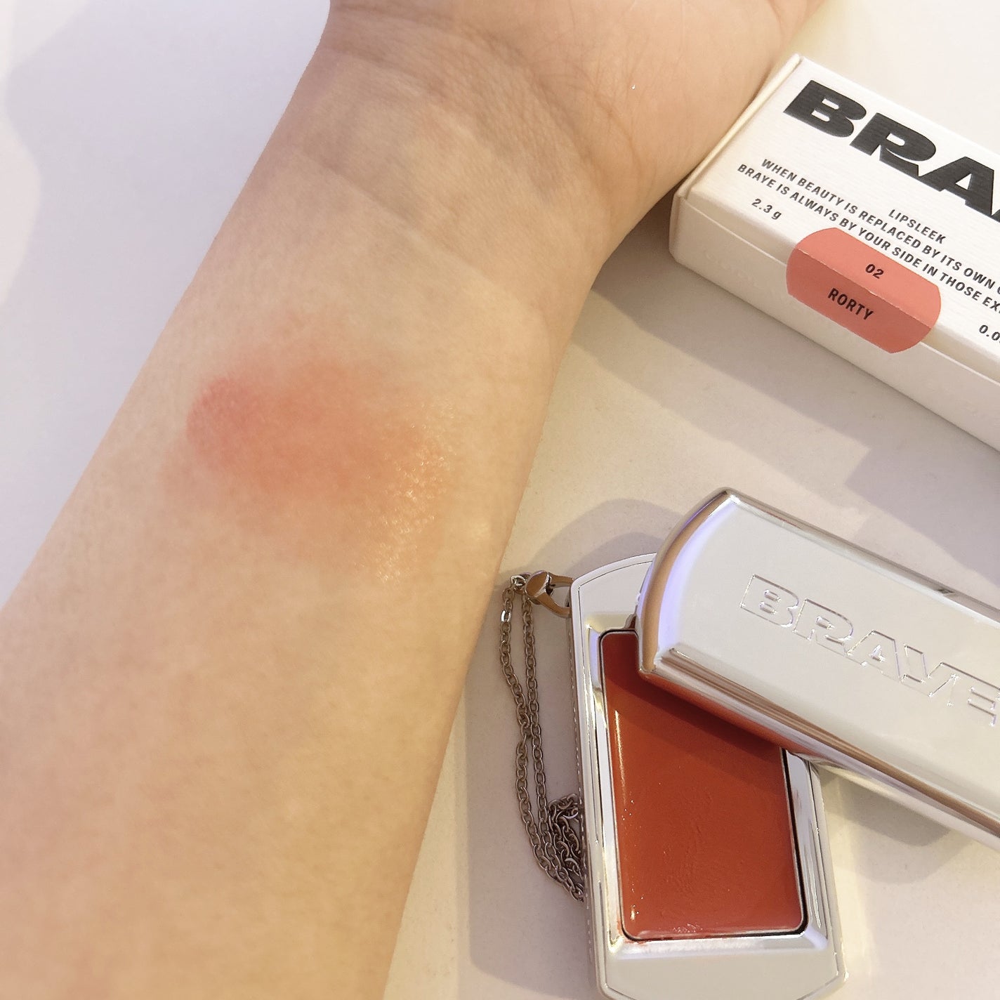 BRAYE LIPSLEEK/BRAYE/口紅を使ったクチコミ(3枚目)
