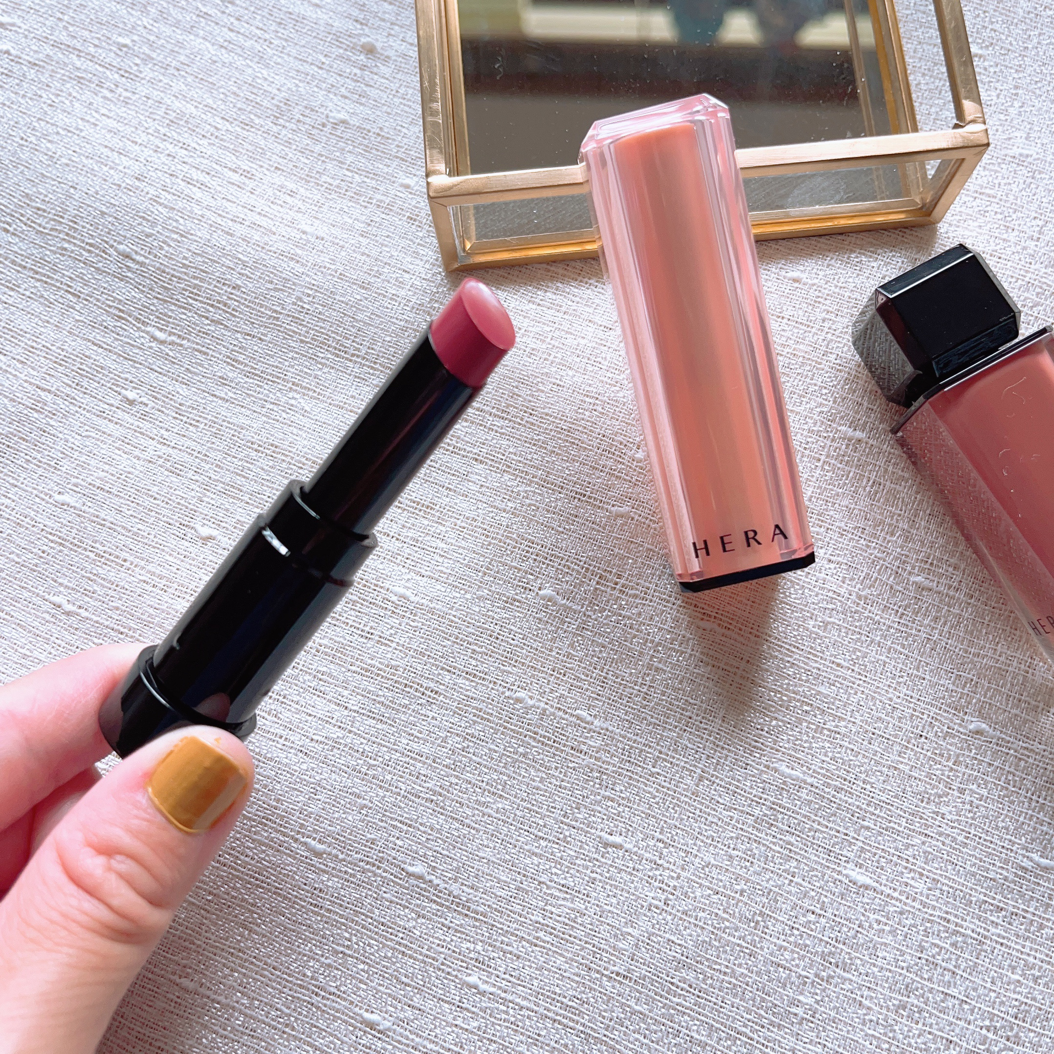 センシュアル ヌードバーム 174 MUTE PINK/HERA/リップバームを使ったクチコミ（2枚目）