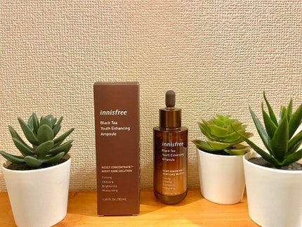 ブラックティー ユース セラム/innisfree/美容液を使ったクチコミ(1枚目)