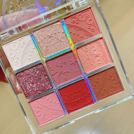 クォーツ 9色アイシャドウパレット(ドリームランドアイシャドウ)/ZEESEA/アイシャドウパレットを使ったクチコミ(2枚目)