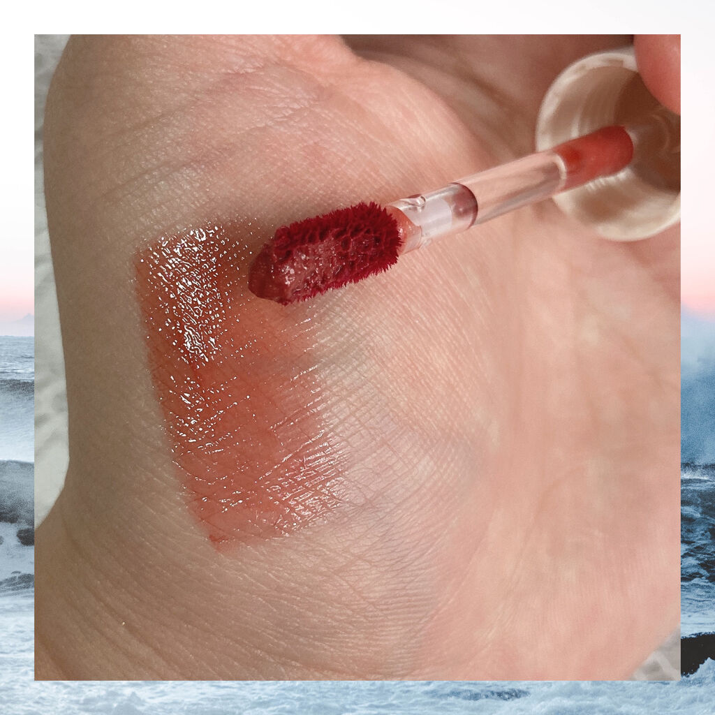 アピュー ジューシーパン スパークリングティント/A’pieu/口紅を使ったクチコミ（2枚目）