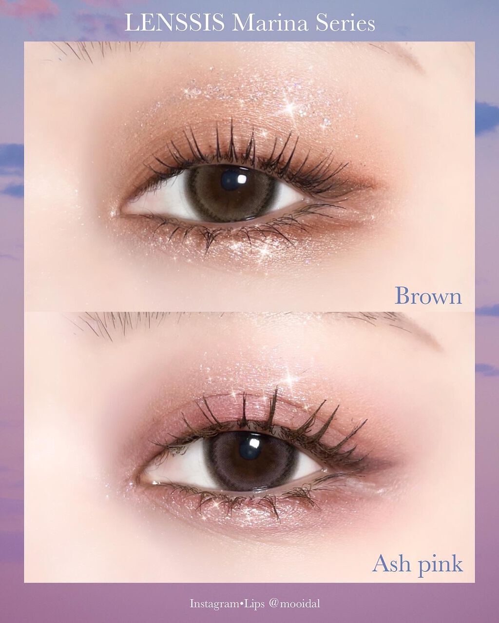 ツキ on LIPS 「LENSSISの可愛すぎる新作カラコンのご紹介🤎_____..」(3枚目)