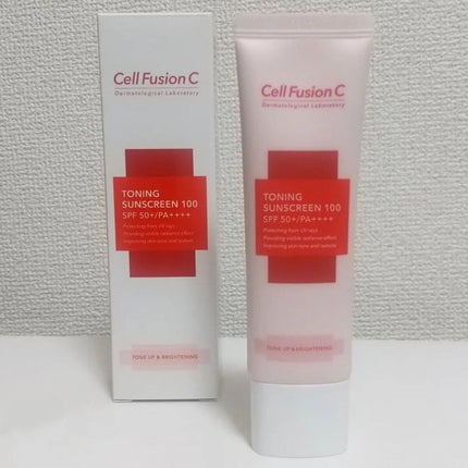 トーニングサンスクリーン100/Cell Fusion C(セルフュージョンシー)/日焼け止めクリームを使ったクチコミ(1枚目)