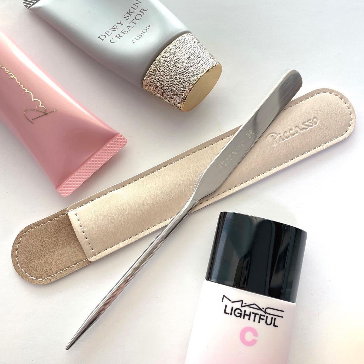 ピカソ メイクアップ スパチュラ /PICCASSO/その他化粧小物を使ったクチコミ（1枚目）