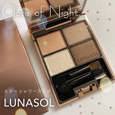 スターシャワーアイズ 05 Close of Night/LUNASOL/アイシャドウパレットを使ったクチコミ（2枚目）