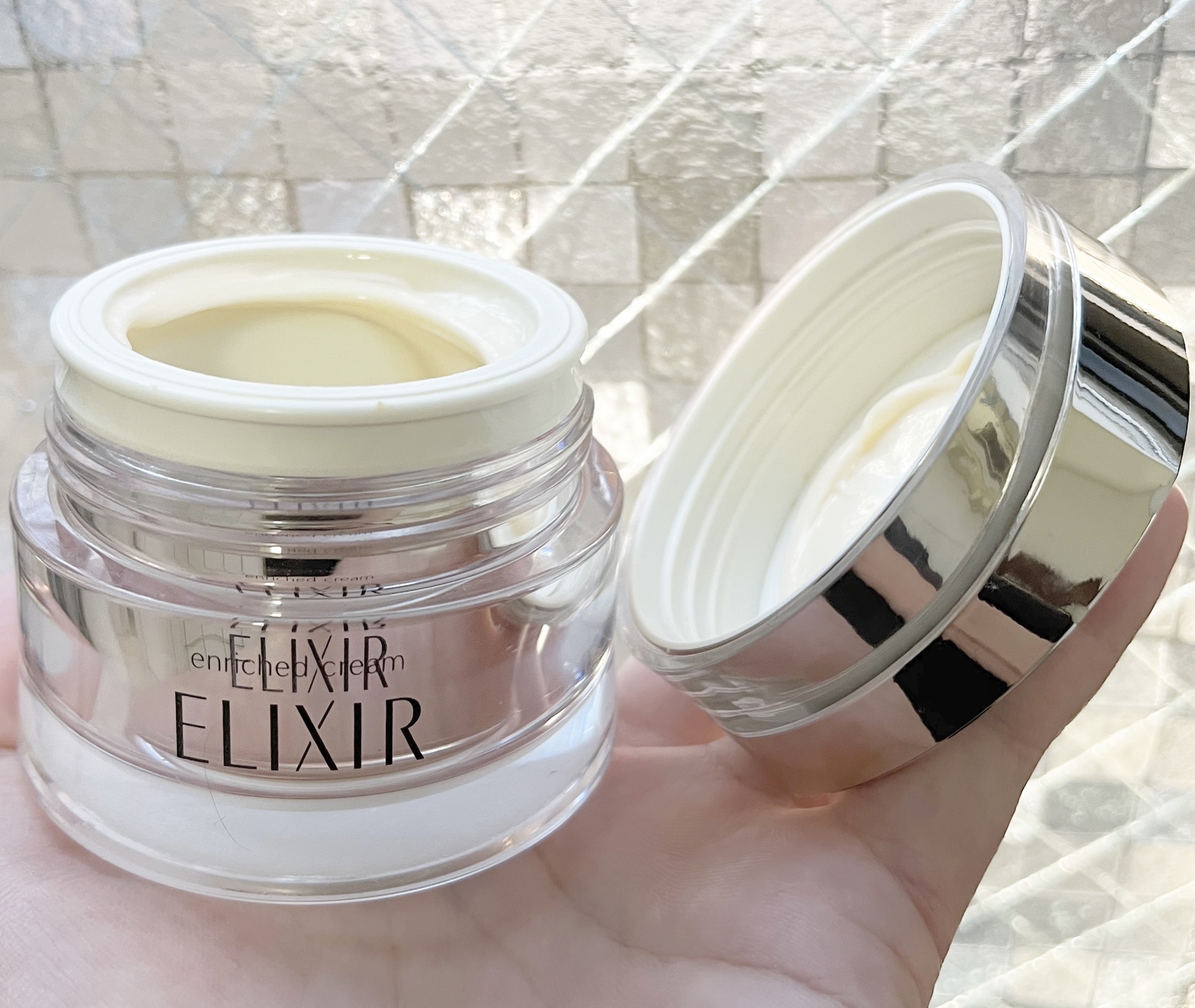 エリクシール シュペリエル エンリッチドクリーム CB/エリクシール/フェイスクリームを使ったクチコミ（2枚目）