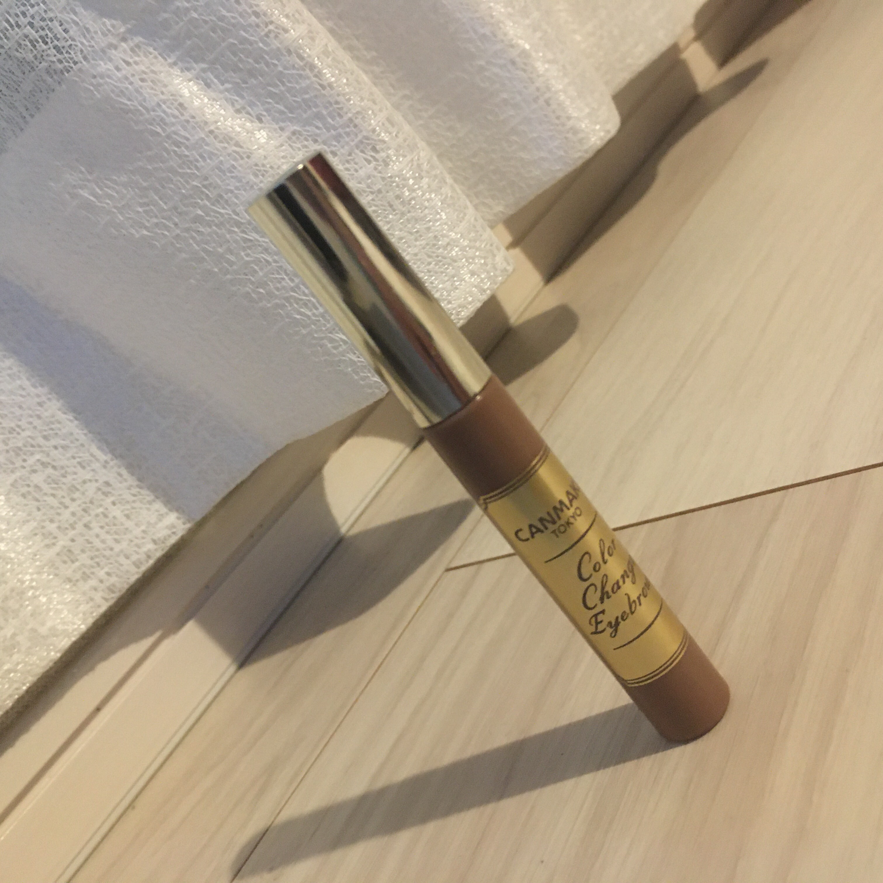 カラーチェンジアイブロウ 03 ココアブラウン/キャンメイク/眉マスカラを使ったクチコミ（1枚目）