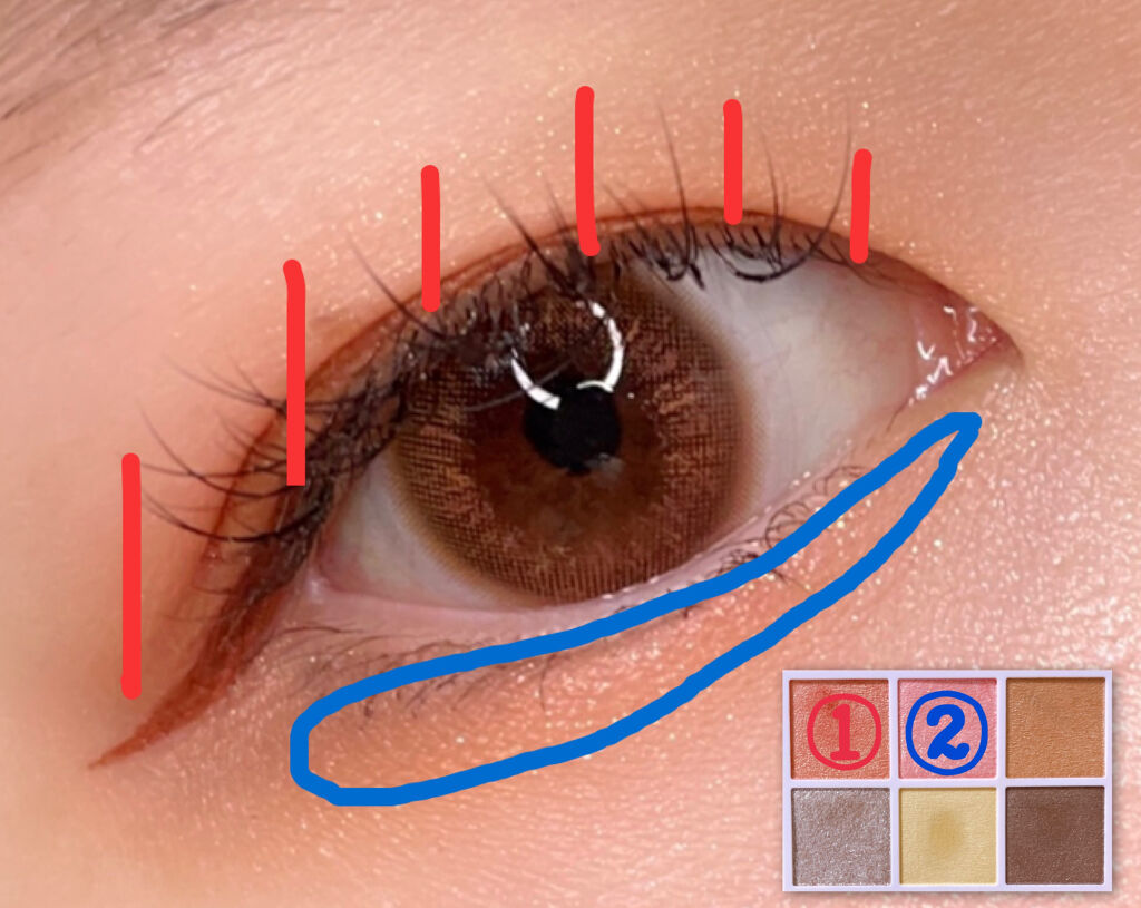 ラブ・ライナー リキッドアイライナー ブラウンニュアンスコレクション ハニーブラウン/ラブ・ライナー/リキッドアイライナーを使ったクチコミ（2枚目）