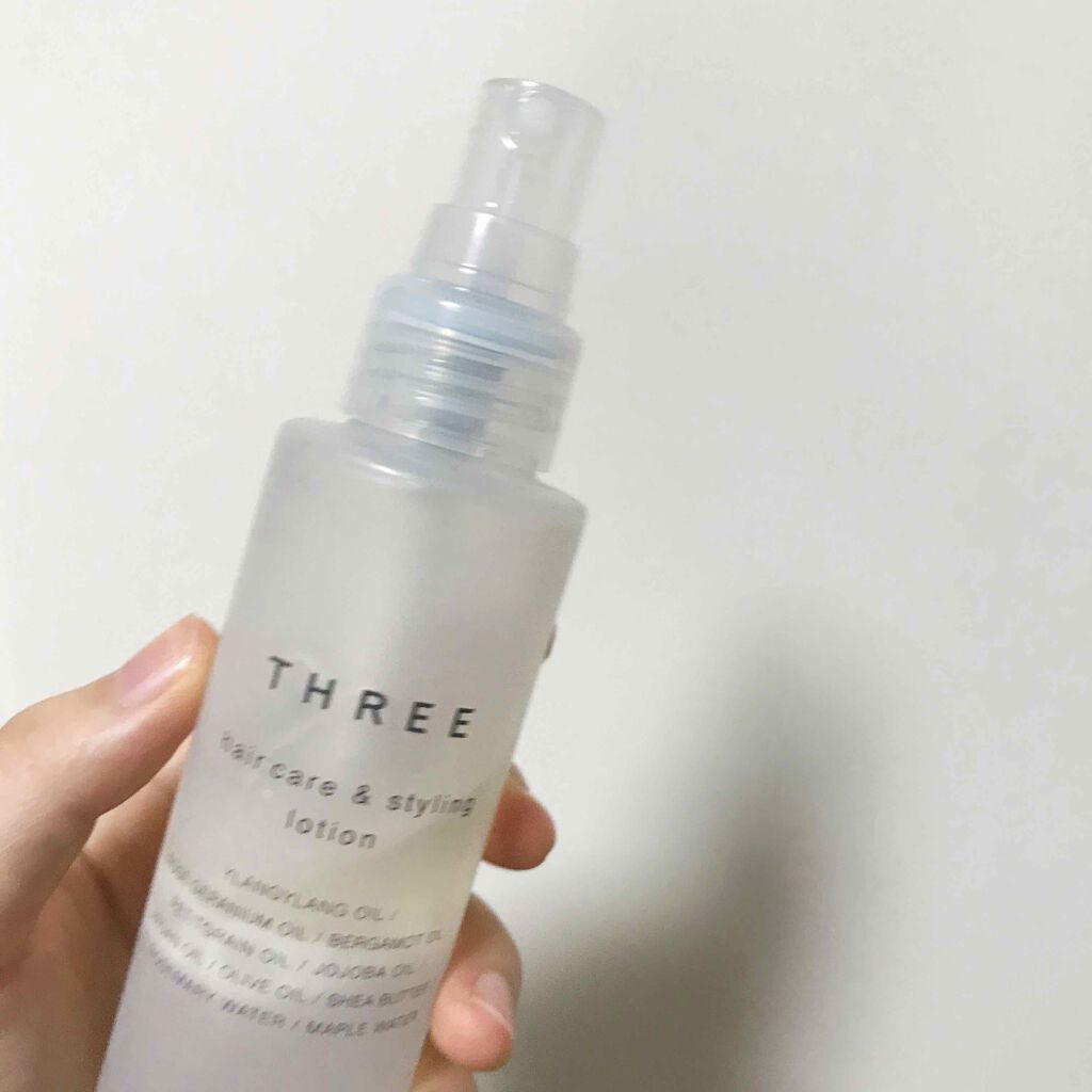 ヘアケア＆スタイリング ローション/THREE/ヘアミストを使ったクチコミ（2枚目）