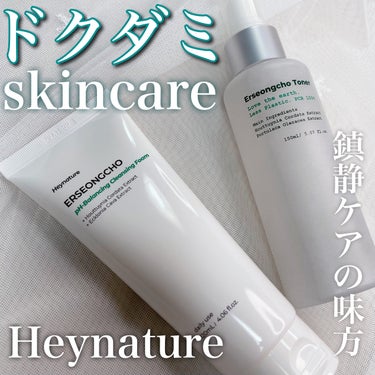 ドクダミクレンジングフォーム Heynature