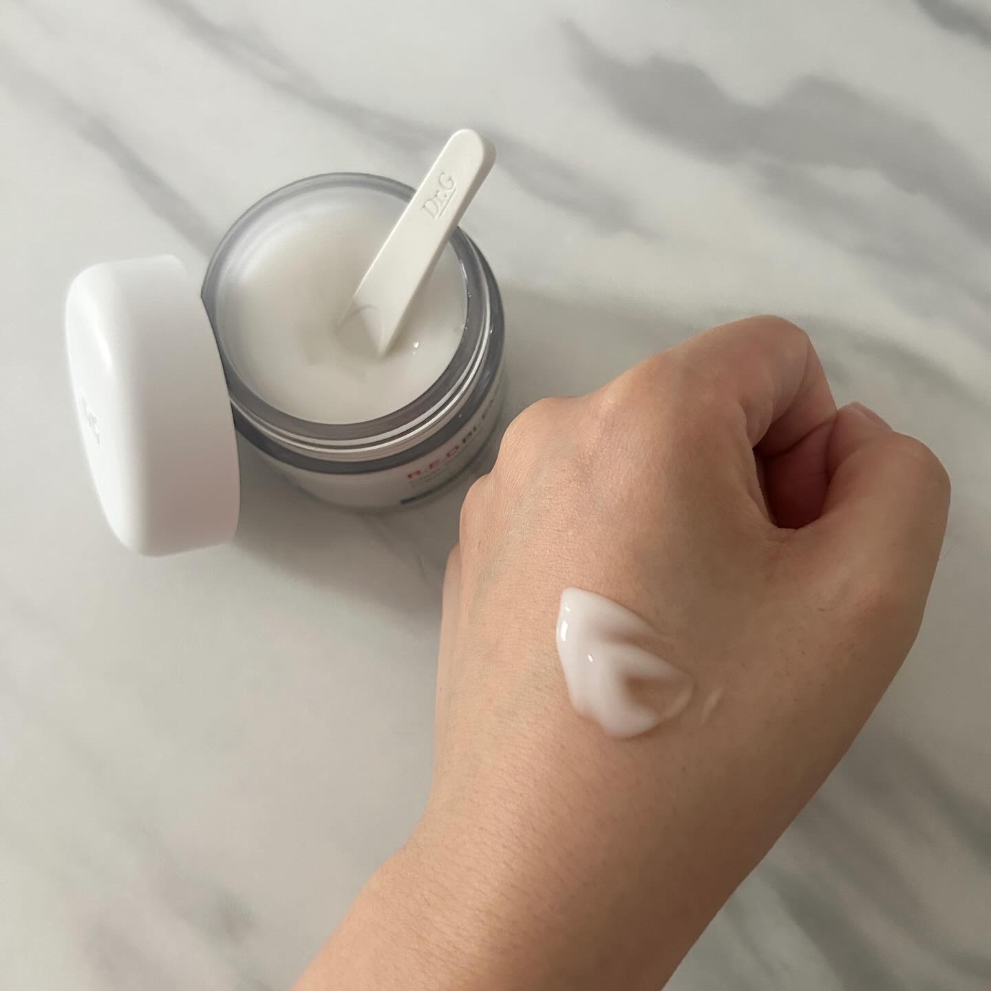 レッドブレミッシュ クリアスージングクリーム/Dr.G/フェイスクリームを使ったクチコミ（3枚目）