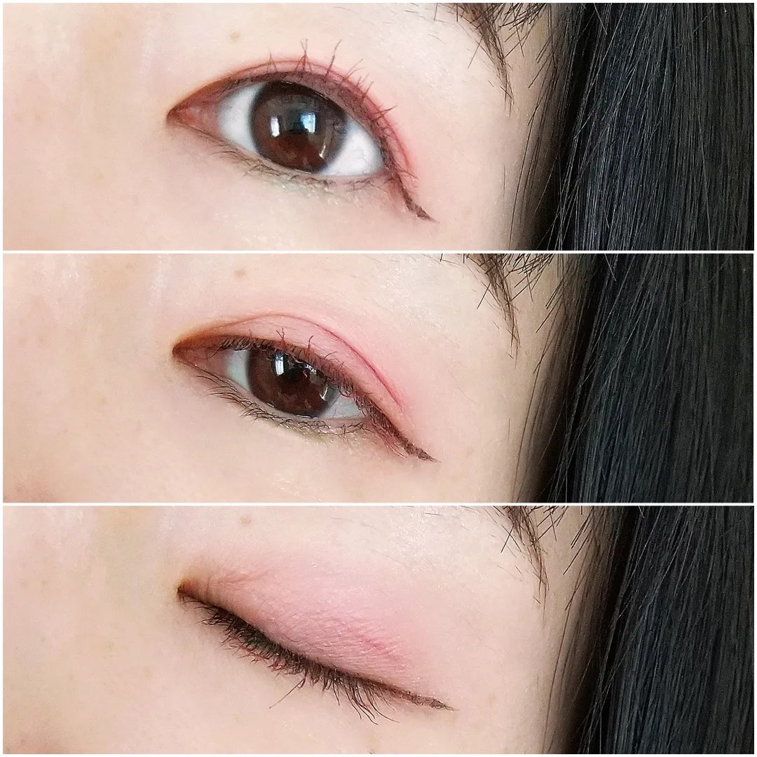 インジーニアス パウダーアイズ N 11 シャイニーグリーン/RMK/単色アイシャドウを使ったクチコミ（3枚目）