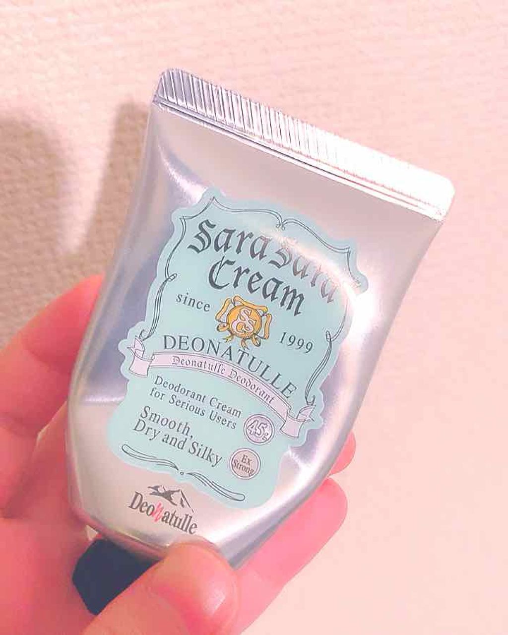 さらさらクリーム/デオナチュレ/デオドラント・制汗剤を使ったクチコミ(1枚目)