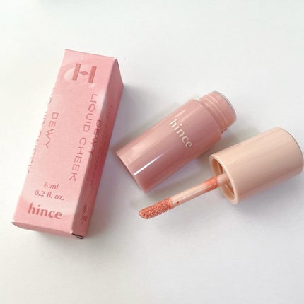 デューイーリキッドチーク/hince/リキッドチークを使ったクチコミ(1枚目)