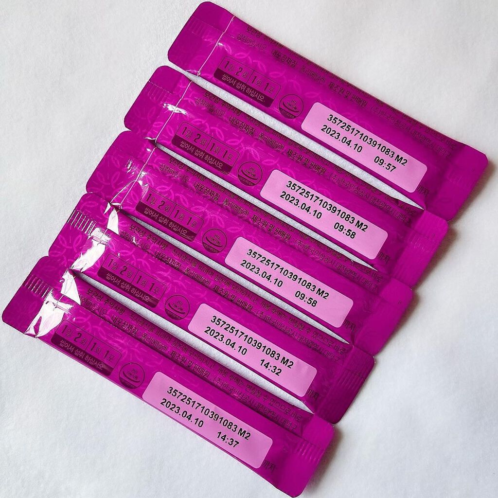 和愛楽 インナージェティック/正官庄/ゼリー飲料を使ったクチコミ（3枚目）