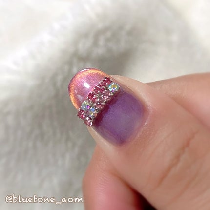 moonlight gel/ネイル工房/ジェルネイルを使ったクチコミ(4枚目)