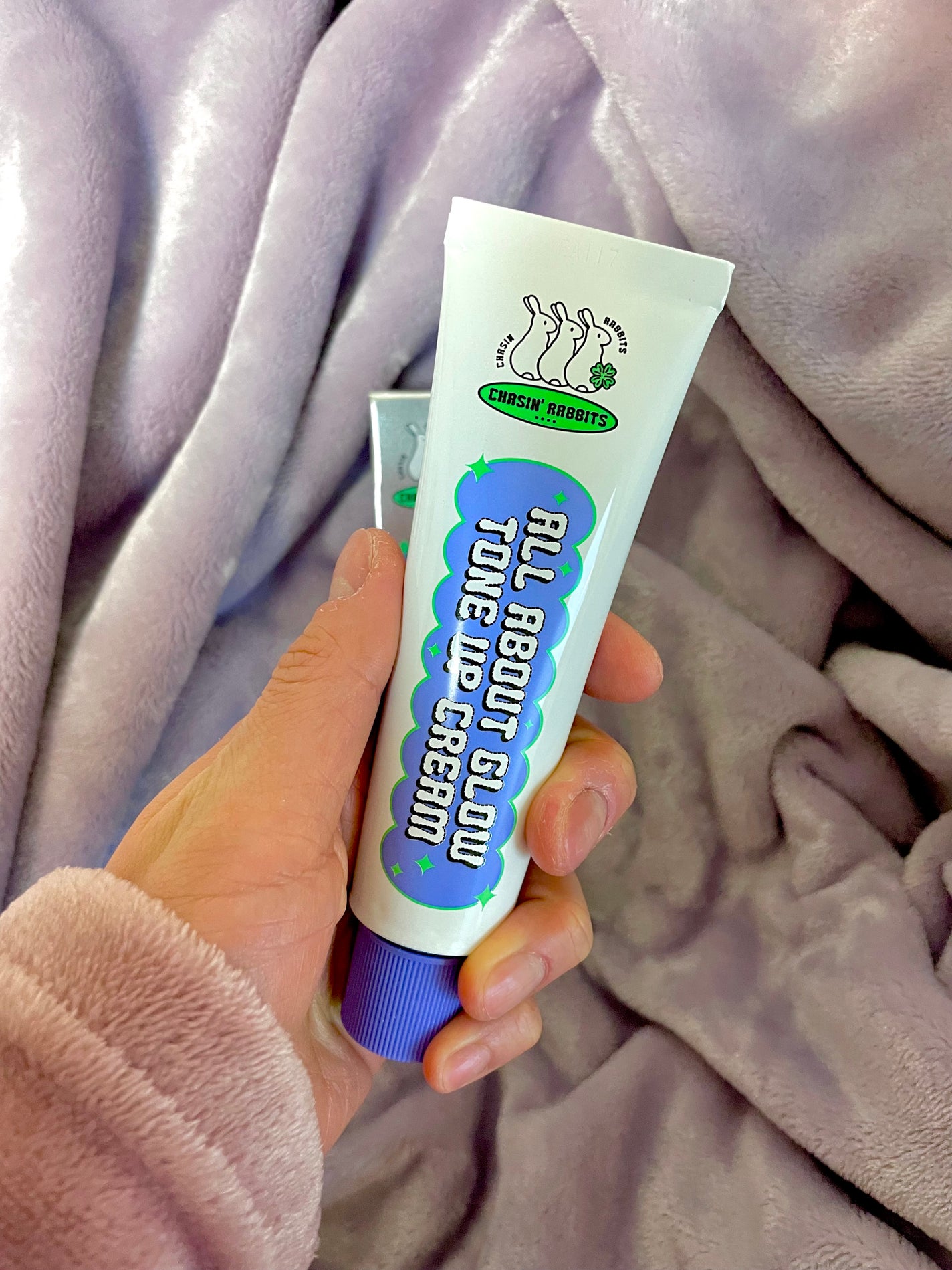 オールアバウトグロウトーンアップクリーム/CHASIN'RABBITS/化粧下地を使ったクチコミ(2枚目)