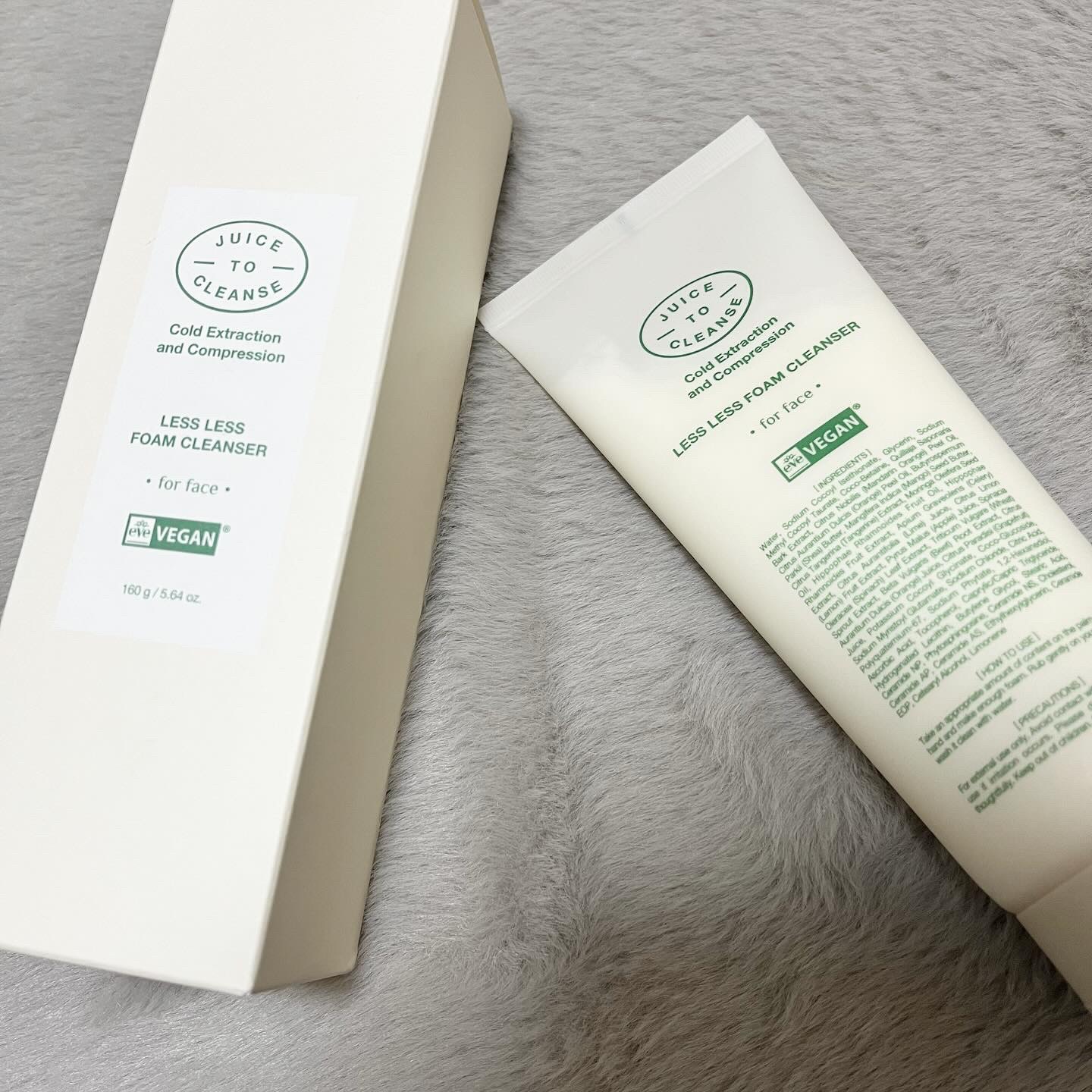 レスレスフォームクレンザー/JUICE TO CLEANSE/洗顔フォームを使ったクチコミ（1枚目）