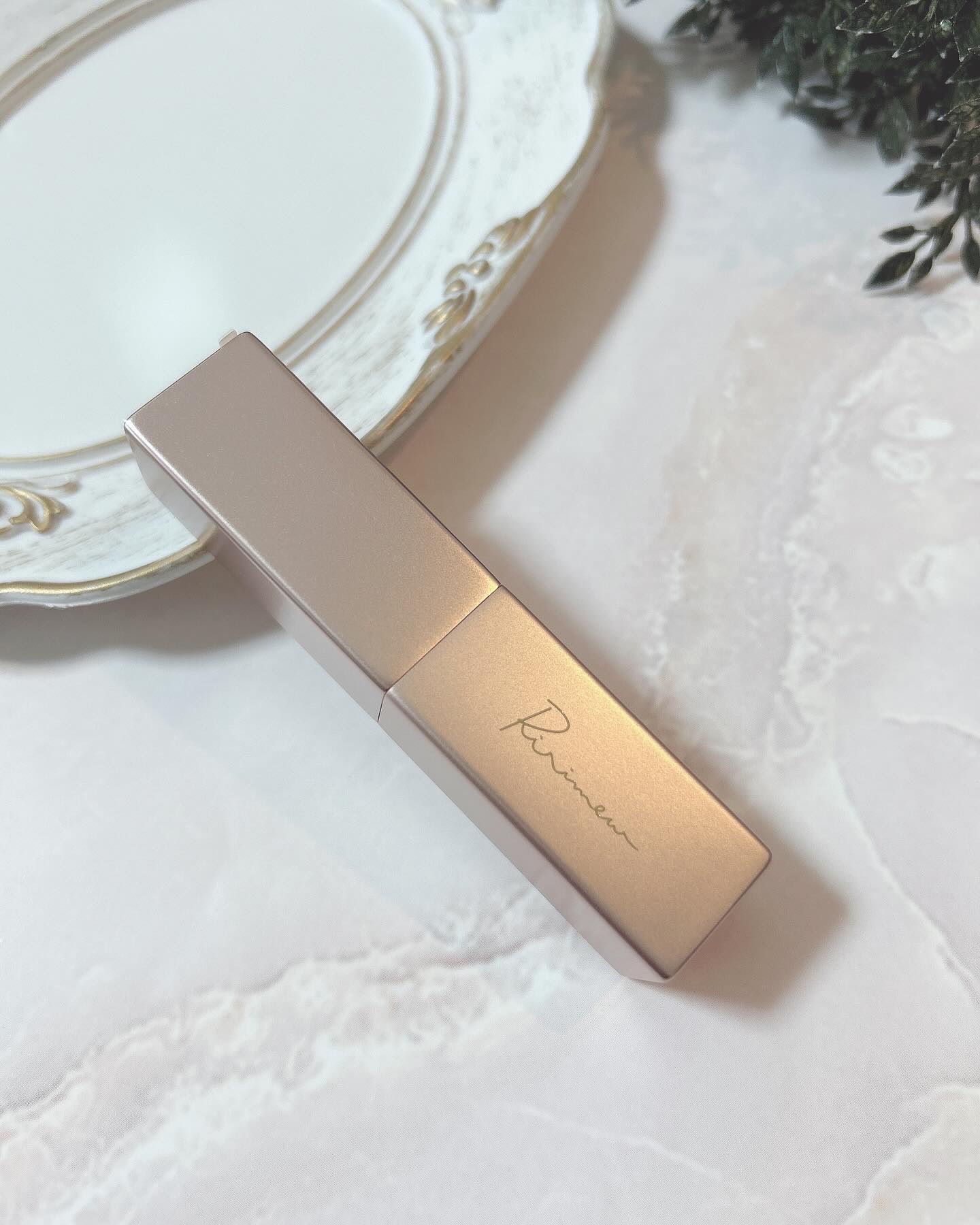 リリミュウ バタールージュ/Ririmew/口紅を使ったクチコミ（1枚目）