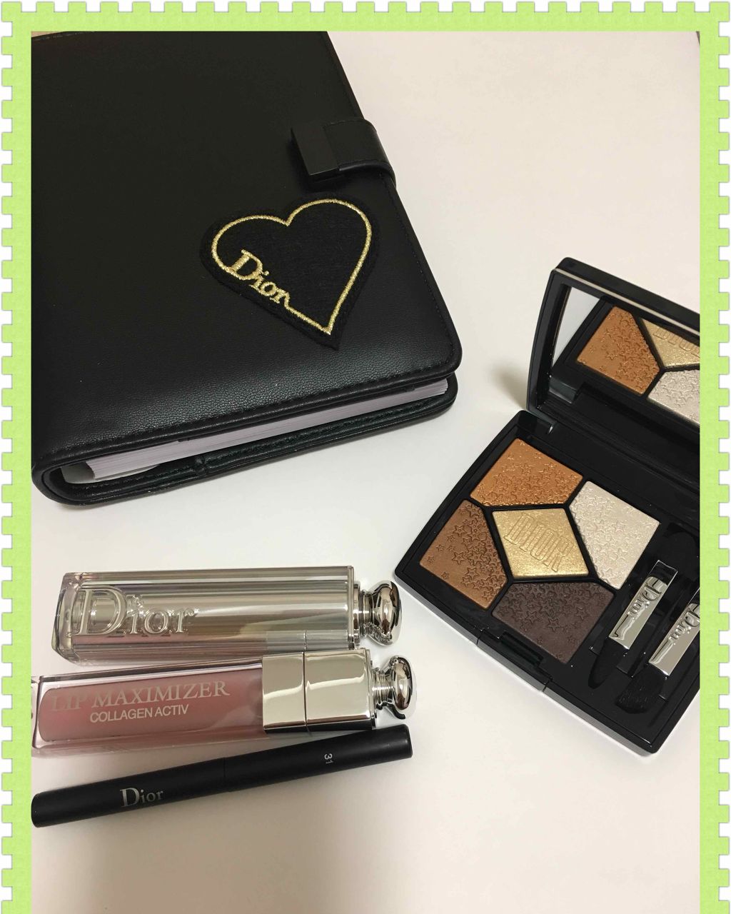 Dior バックステージ リップ ブラシのクチコミ「🍀購入品🍀


マキシマイザー
リップ
コフレのアイシャドウ
ブラシ

また使ったら使用感など.....」（1枚目）