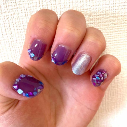 サンリオネイル/DAISO/マニキュアを使ったクチコミ(2枚目)