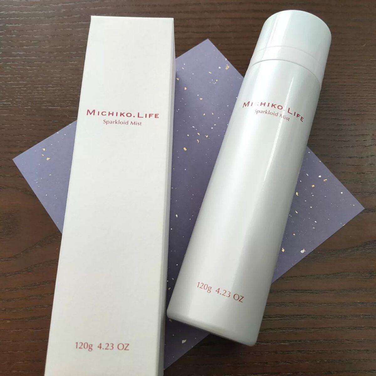 スパークロイドミスト/MICHIKO.LIFE/ミスト状化粧水を使ったクチコミ(1枚目)
