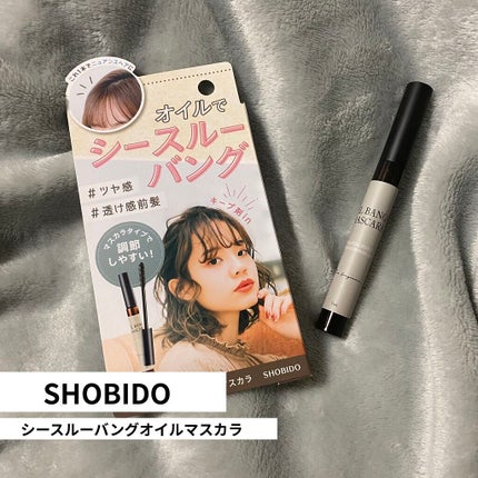 シースルーバングオイルマスカラ/SHOBIDO/ヘアワックス・クリームを使ったクチコミ(1枚目)