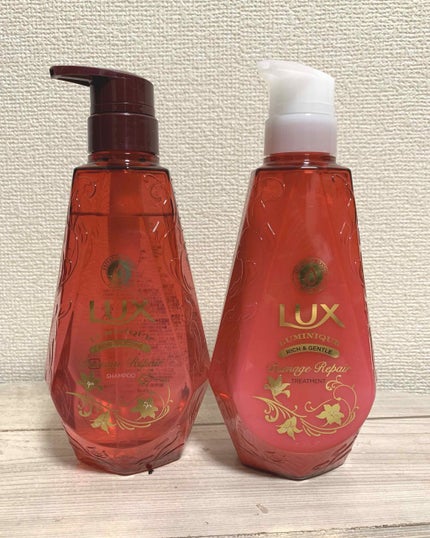ルミニーク ダメージリペア シャンプー/トリートメント/LUX/市販シャンプーを使ったクチコミ(1枚目)
