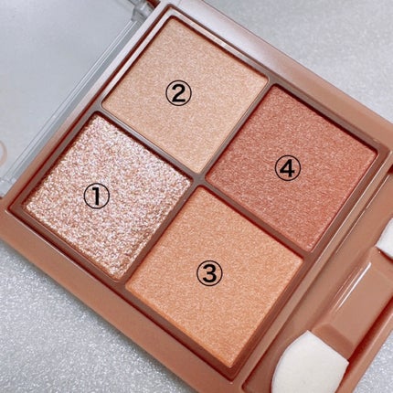 ビタートーンアイシャドウ/CEZANNE/パウダーアイシャドウを使ったクチコミ(2枚目)