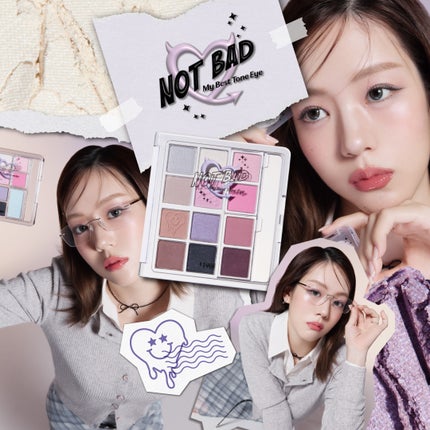 マイベストトーンアイパレット/ETUDE/アイシャドウパレットを使ったクチコミ(1枚目)