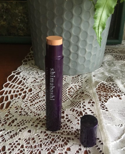 ホワイトカバースティック/shimaboshi/化粧下地を使ったクチコミ(3枚目)