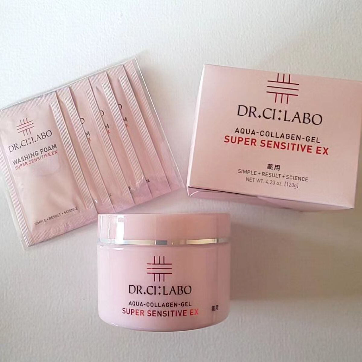 薬用アクアコラーゲンゲル スーパーセンシティブEX/ドクターシーラボⓇ/オールインワン化粧品を使ったクチコミ（1枚目）