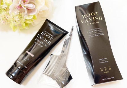 ROOT VANISH 白髪染めカラーシャンプー/ トリートメント/綺和美/市販シャンプーを使ったクチコミ(1枚目)