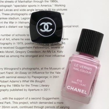 CHANEL ヴェルニのクチコミ「🏷｜CHANEL
615 SWEET LILAC


なんだか春を想わせるような、桜色のような.....」（1枚目）